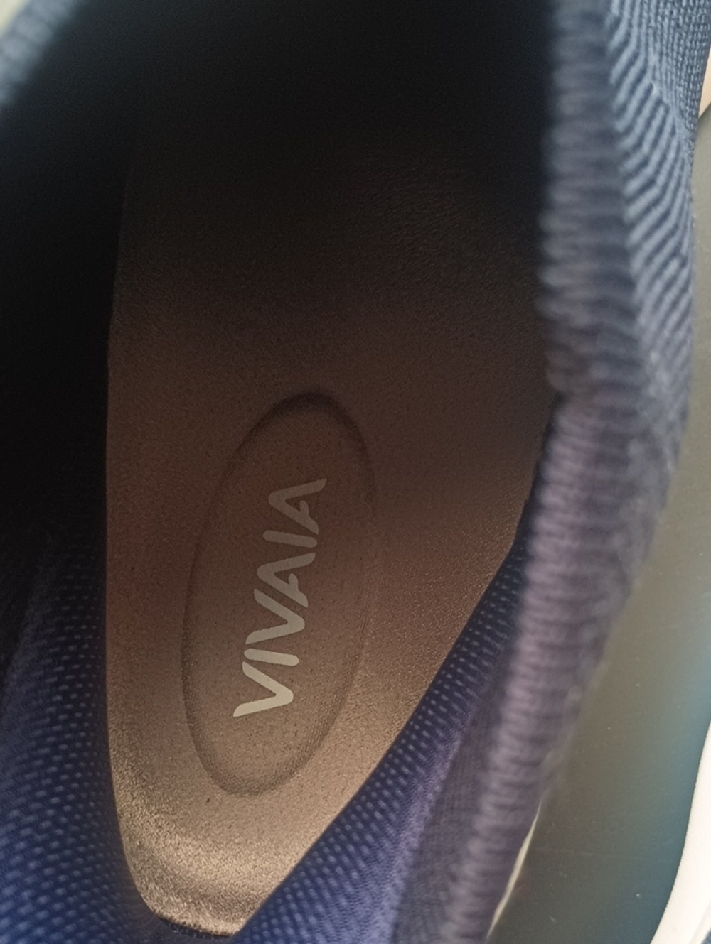 Vivaia Knit Slip-On Sock Sneakers in Navy Size 40 Spring Comfort 9 Womans - Picture 4 of 7